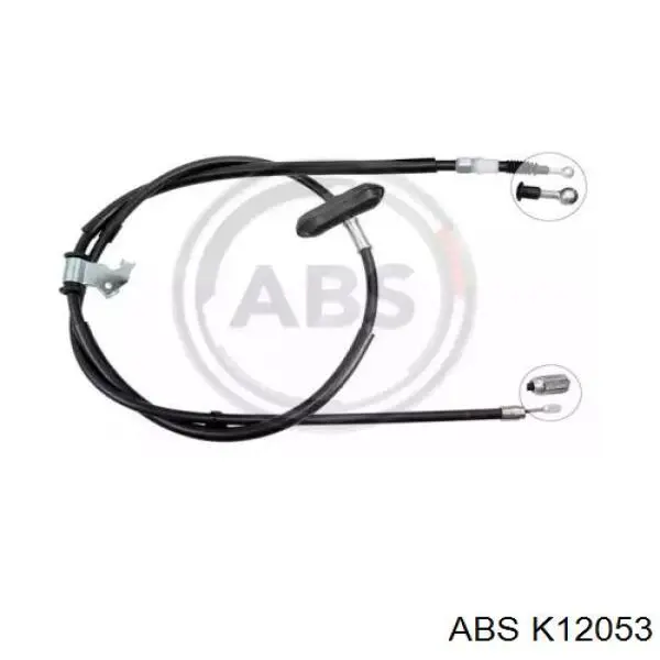Трос стоянкового гальма задній правий ABS K12053 ціна, від 18.85 USD