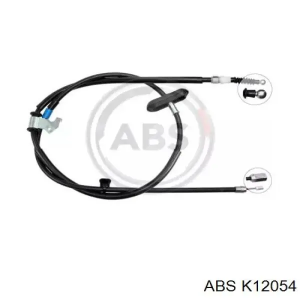 Трос стоянкового гальма задній лівий ABS K12054 ціна, від 17.42 USD