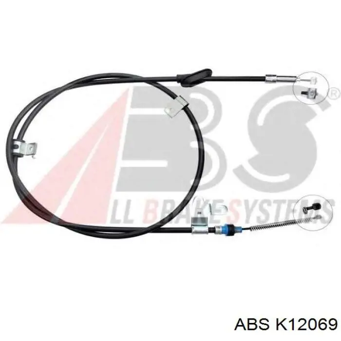 Трос стоянкового гальма задній лівий ABS K12069 ціна, від 22.86 USD