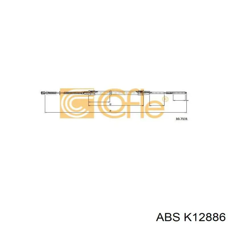 Трос ручного гальма задній, правий/лівий LPR C0962B ціна, від 7.22 USD