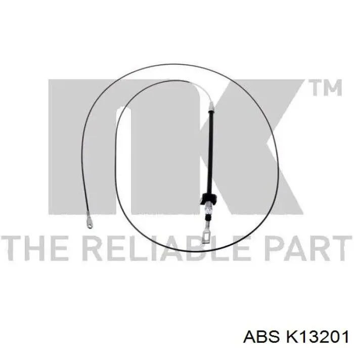 Купити K13201 ABS Трос ручного гальма передній