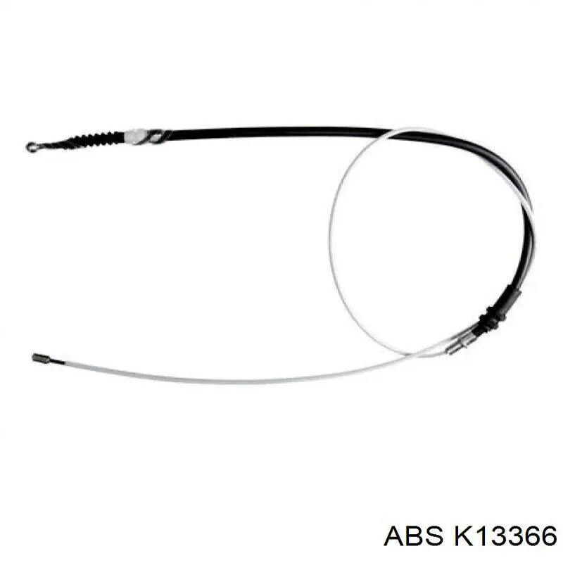 Трос ручного гальма задній, правий/лівий ABS K13366 ціна, від 6.84 USD