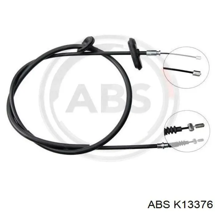 K13376 ABS Трос ручного гальма задній, правий/лівий