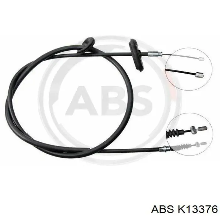 Трос ручного гальма задній, правий/лівий ABS K13376 ціна, від 31.45 USD