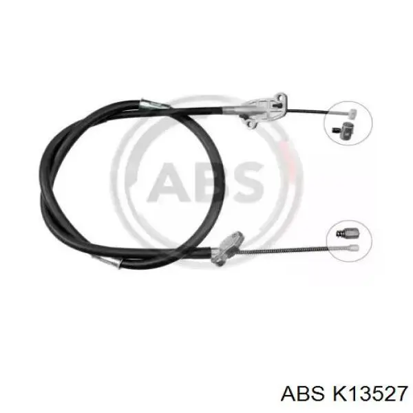 Купити K13527 ABS Трос ручного гальма задній, лівий
