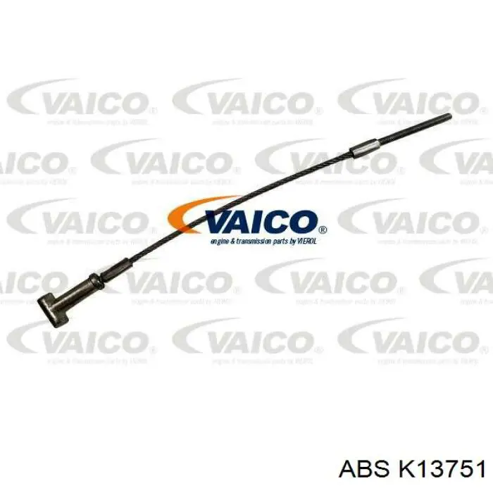 Трос стоянкового гальма передній ABS K13751 ціна, від 3.78 USD