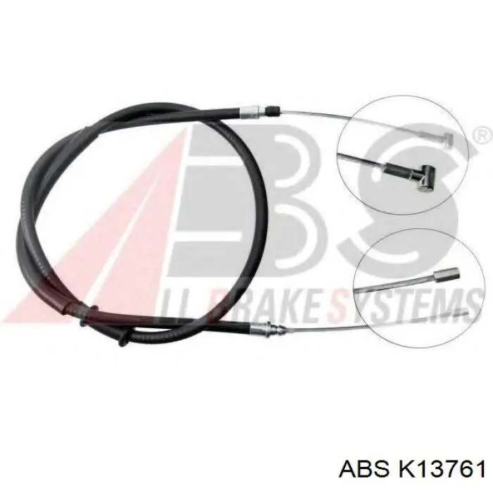 Купити K13761 ABS Трос ручного гальма передній