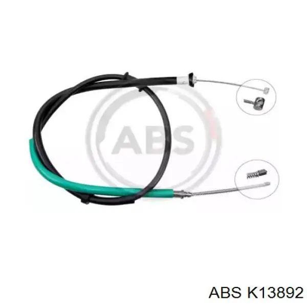 Купити 51900231 Fiat/Alfa/Lancia Трос ручного гальма задній, лівий