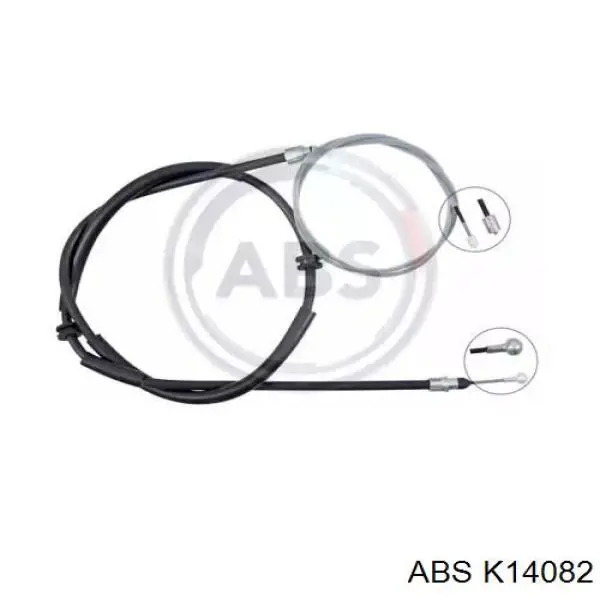 Трос ручного гальма задній, правий/лівий ABS K14082 ціна, від 15.89 USD