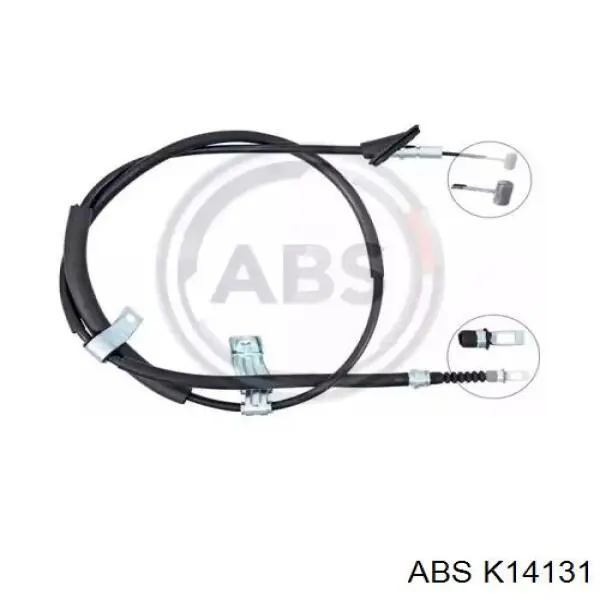 K14131 ABS Трос ручника задній лівий