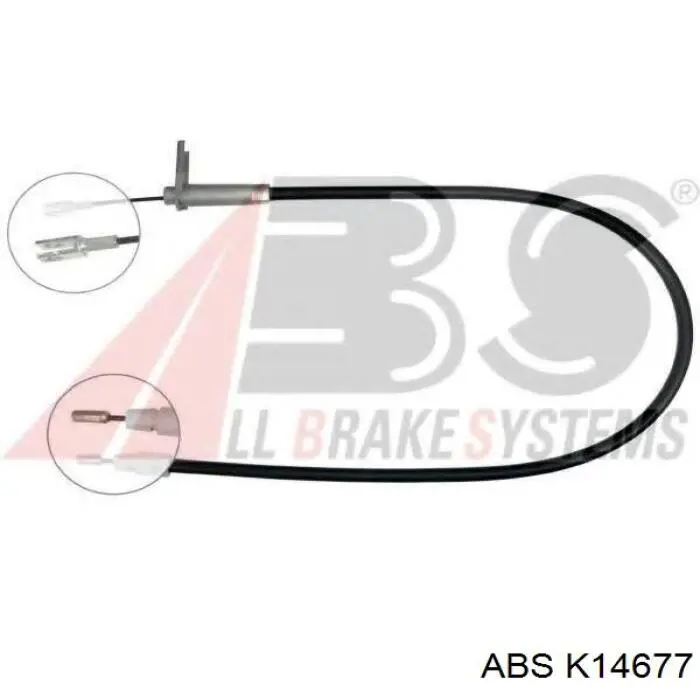 Трос стоянкового гальма задній лівий Akron Malo 26084 ціна, від 11.59 USD