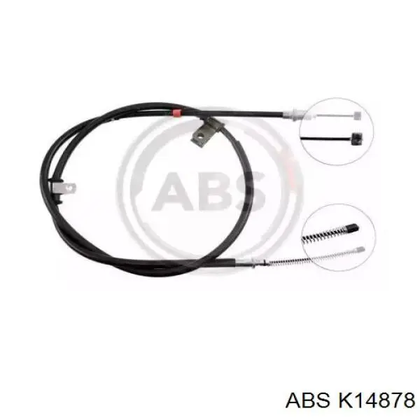 Трос стоянкового гальма задній правий ABS K14878 ціна, від 19.02 USD