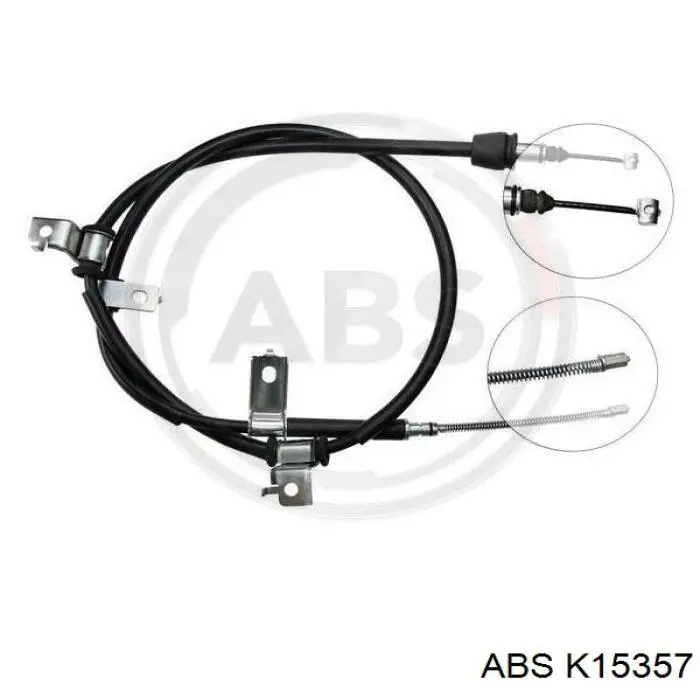K15357 ABS Трос ручника задній лівий