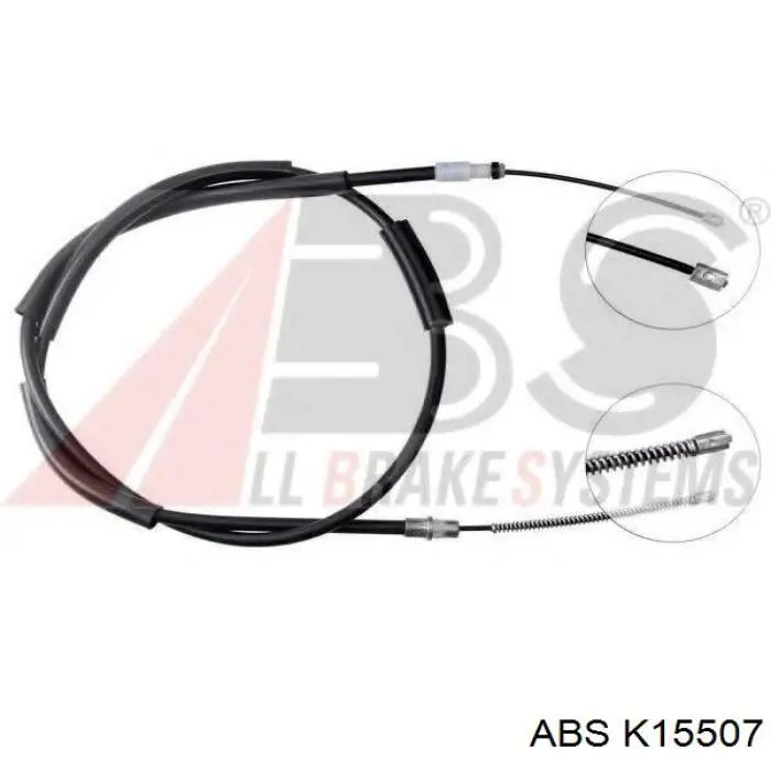 Трос ручного гальма задній, правий/лівий ABS K15507 ціна, від 9.16 USD