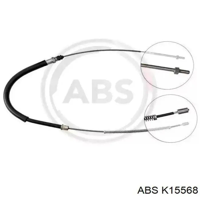Купити K15568 ABS Трос ручного гальма задній, правий