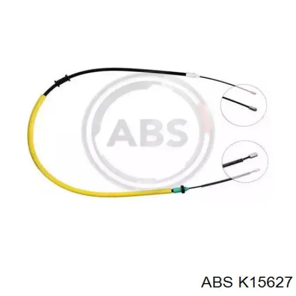 Трос стоянкового гальма задній лівий ABS K15627 ціна, від 8.10 USD
