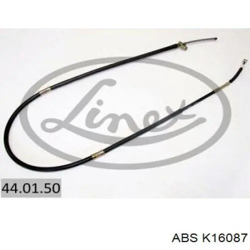 Трос стоянкового гальма задній лівий ABS K16087 ціна, від 23.39 USD