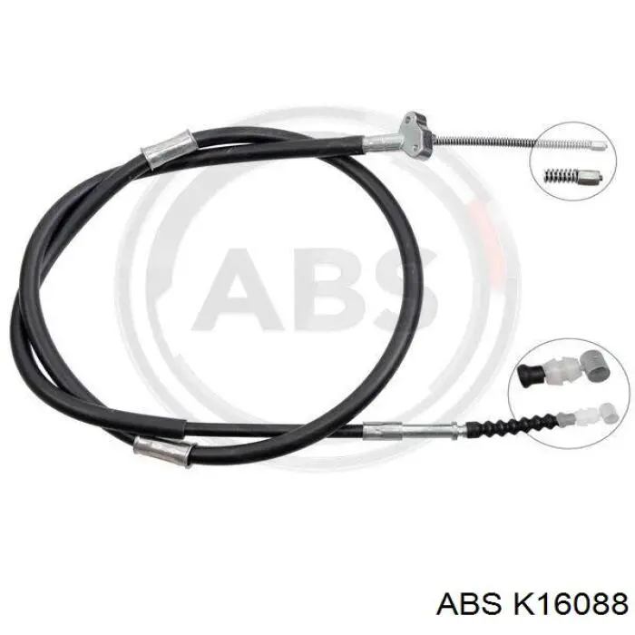 Трос стоянкового гальма задній правий Adriauto AD520287 ціна, від 26.69 USD