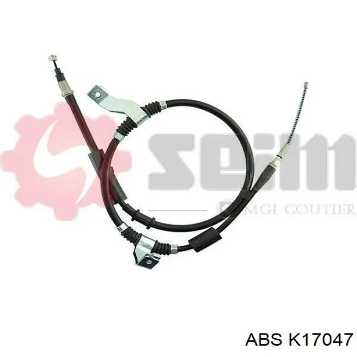 Трос стоянкового гальма задній правий ABS K17047 ціна, від 17.14 USD