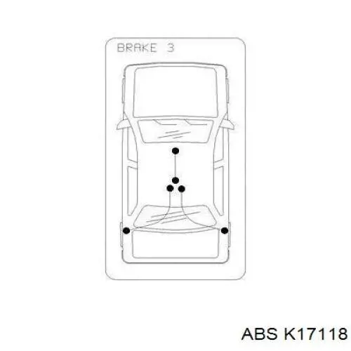 Трос стоянкового гальма задній правий Adriauto 3302621 ціна, від 34.69 USD