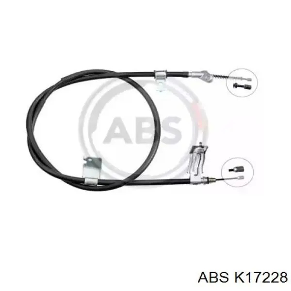 Купити K17228 ABS Трос ручного гальма задній, правий