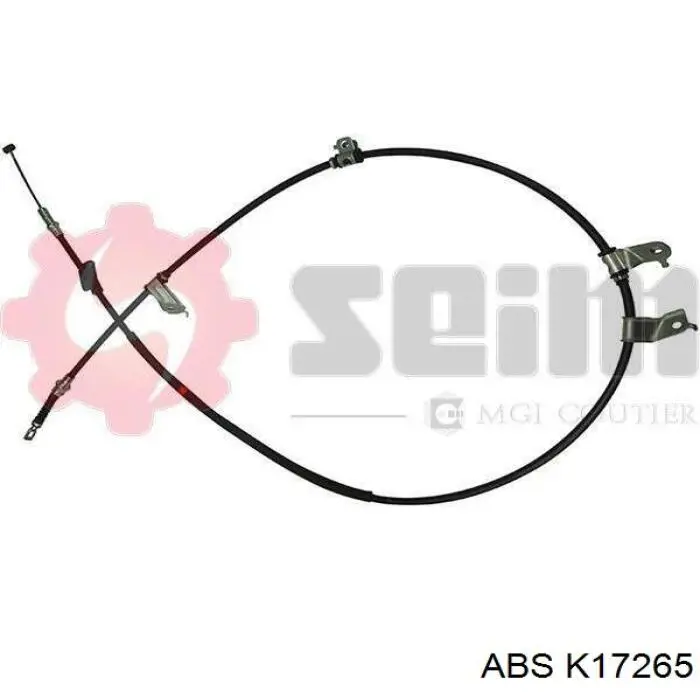 Купити 1987482914 Bosch Трос ручного гальма задній, лівий