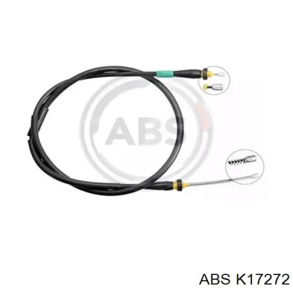 Трос стоянкового гальма задній правий Renault (RVI) 365302756R ціна, від 14.26 USD