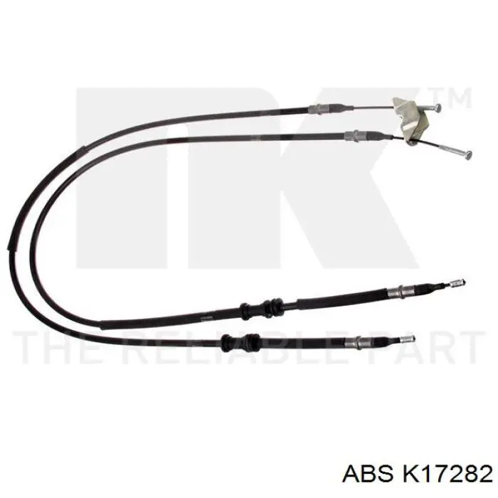Купити K17282 ABS Трос ручного гальма, проміжний