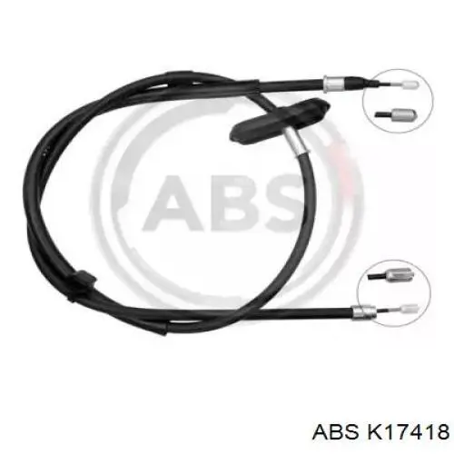 Трос ручного гальма задній, правий/лівий ABS K17418 ціна, від 19.73 USD