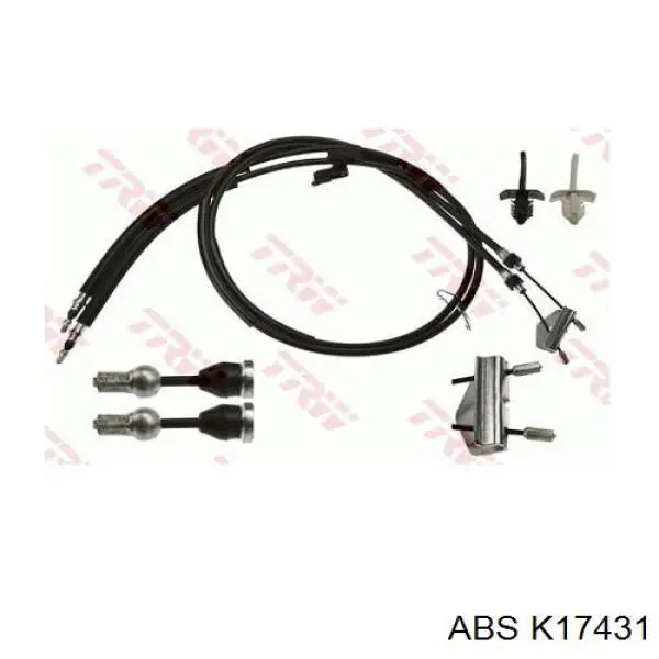 Трос стоянкового гальма передній Cavo 4602697 ціна, від 4.47 USD