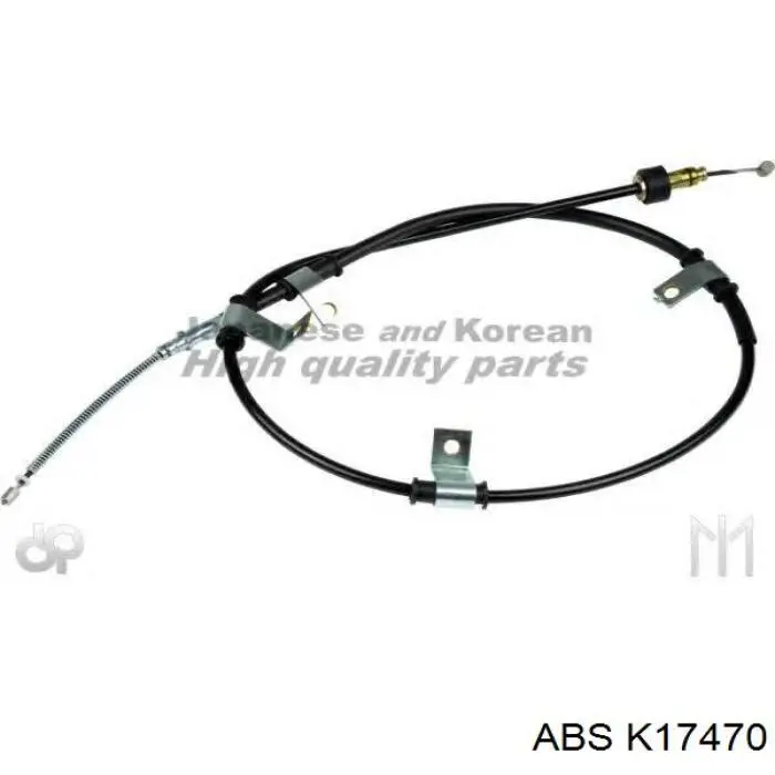K17470 ABS Трос ручника задній лівий