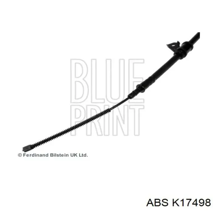 Трос ручного гальма задній, лівий K17498 ABS