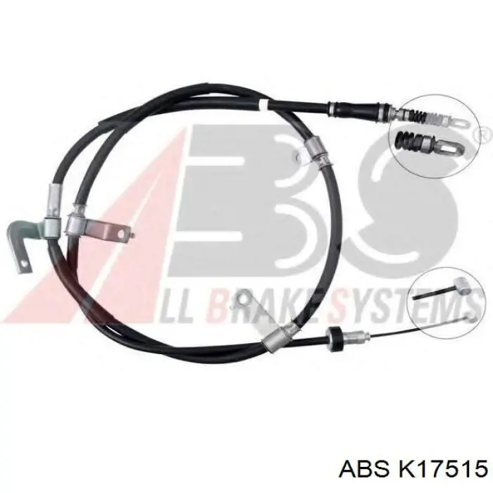 Купити 597702W000 Hyundai/Kia Трос ручного гальма задній, правий