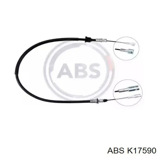 Купити K17590 ABS Трос ручного гальма передній