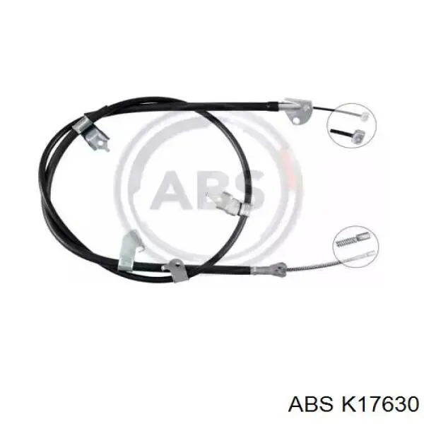 Купити K17630 ABS Трос ручного гальма задній, лівий