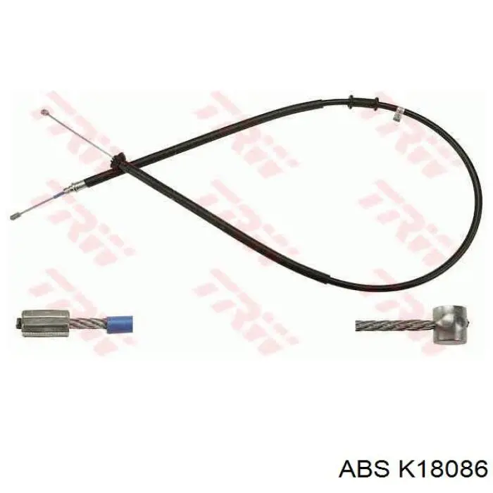 Трос ручного гальма задній, правий/лівий ABS K18086 ціна, від 9.36 USD