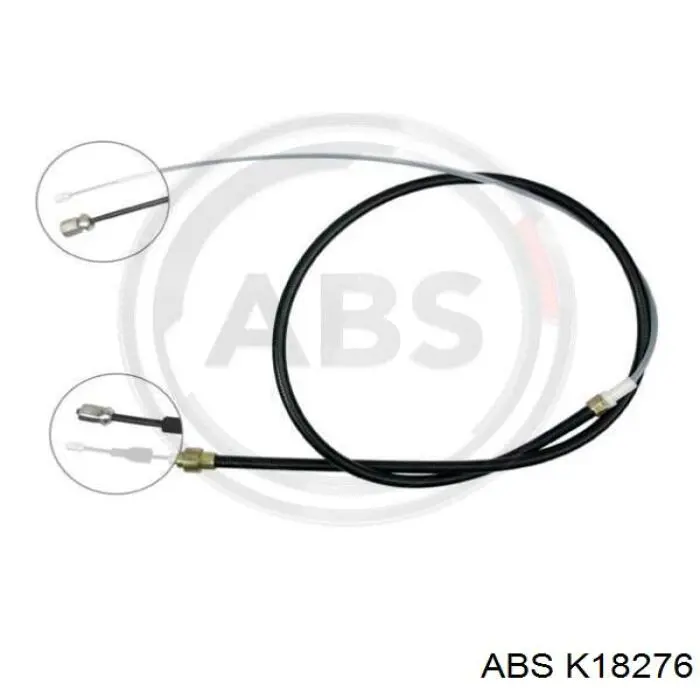 Трос ручного гальма задній, правий/лівий ABS K18276 ціна, від 6.63 USD