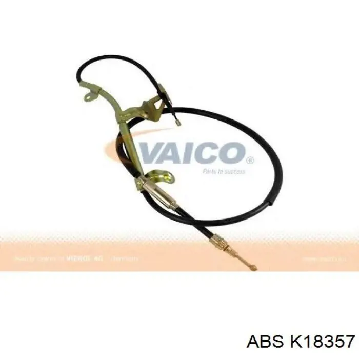 Трос стоянкового гальма задній лівий ABS K18357 ціна, від 21.25 USD