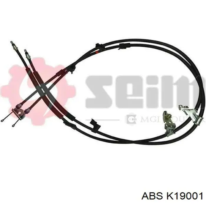 Трос ручного гальма задній, правий/лівий ABS K19001 ціна, від 40.66 USD