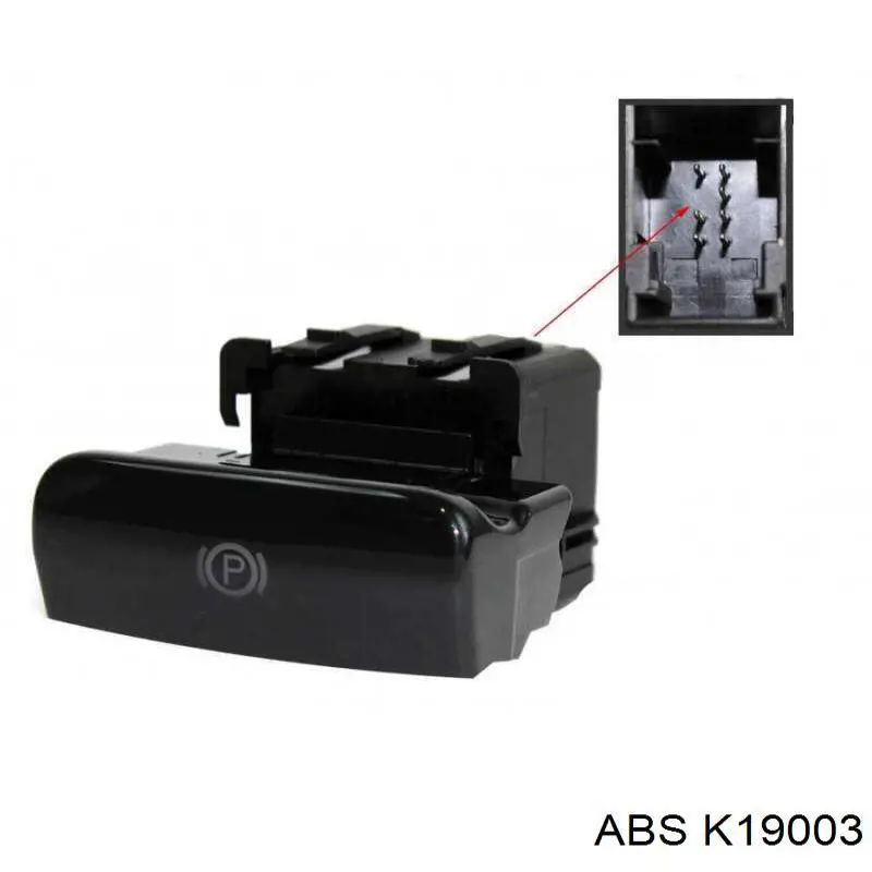 Гальмо стоянкове ABS K19003