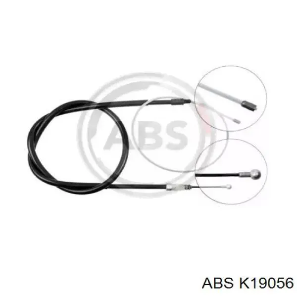 Трос ручного гальма задній, правий/лівий ABS K19056 ціна, від 9.15 USD