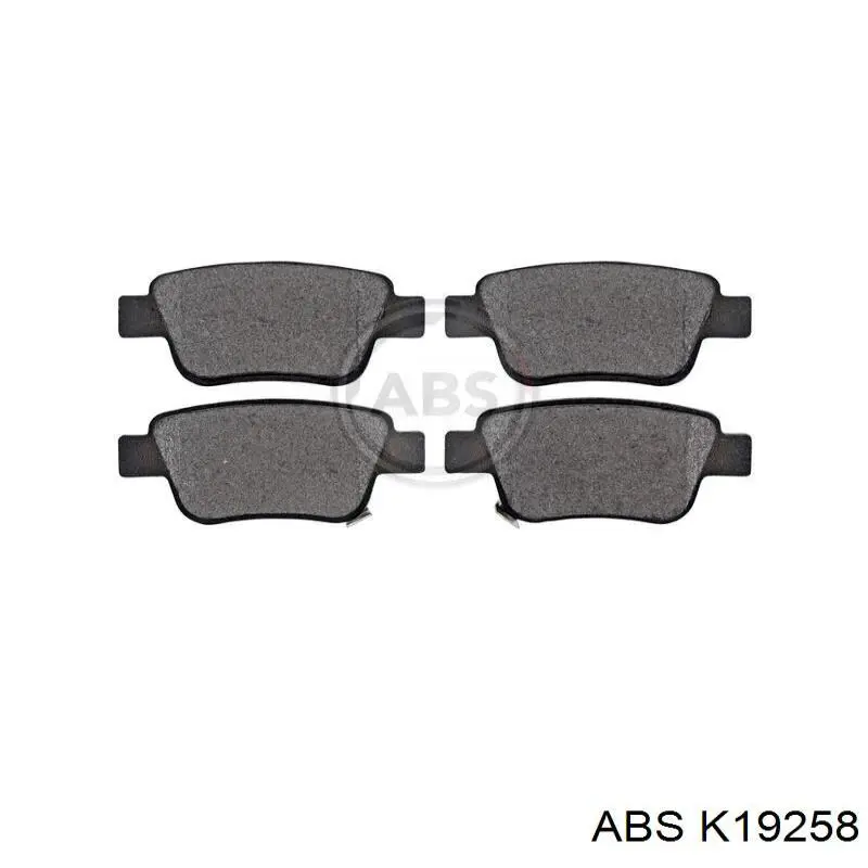 Трос стоянкового гальма задній правий ABS K19258 ціна, від 15.55 USD