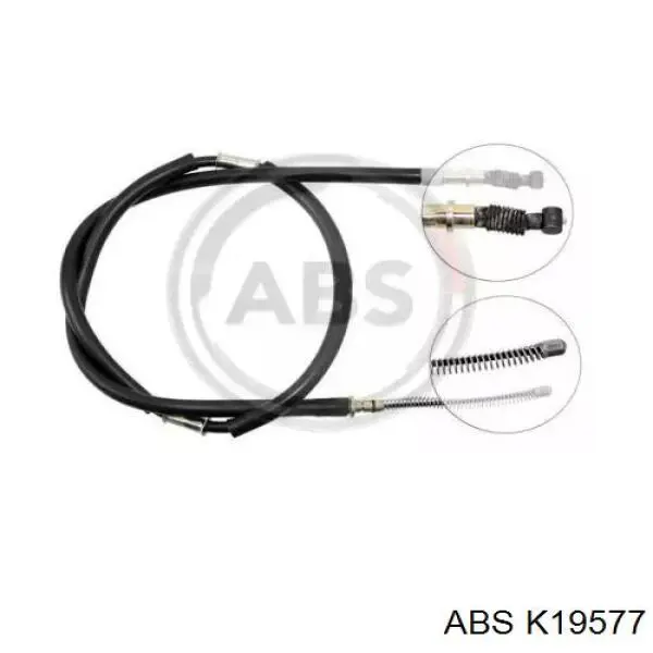Купити K19577 ABS Трос ручного гальма задній, лівий