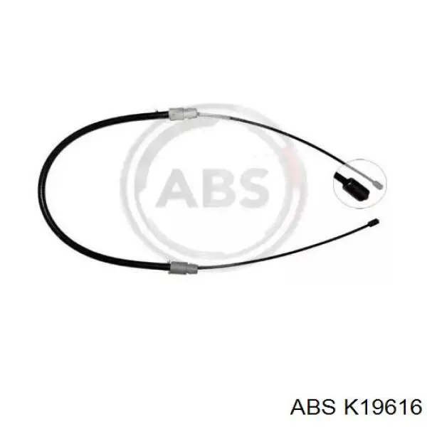 Купити K19616 ABS Трос ручного гальма задній, лівий