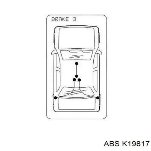 Трос ручного гальма задній, лівий Nissan/Infiniti 36531AV601
