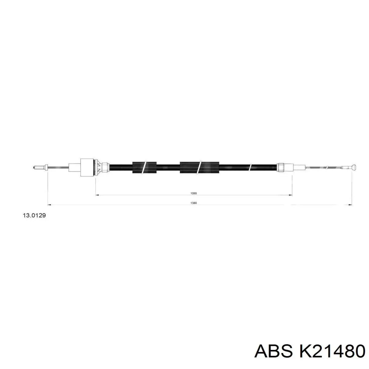 Купити K21480 ABS Трос зчеплення