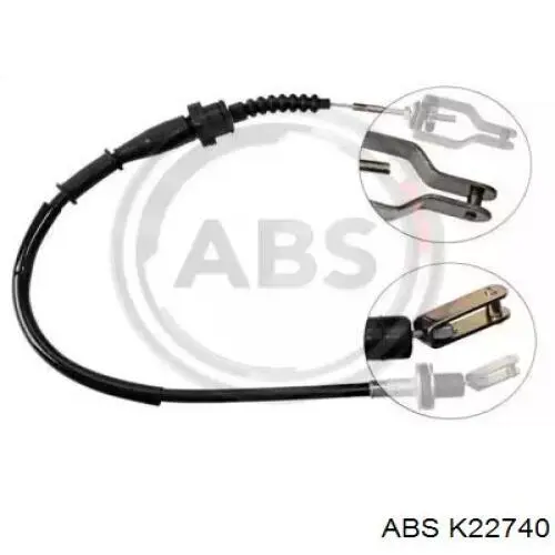 Трос зчеплення ABS K22740 ціна, від 9.84 USD