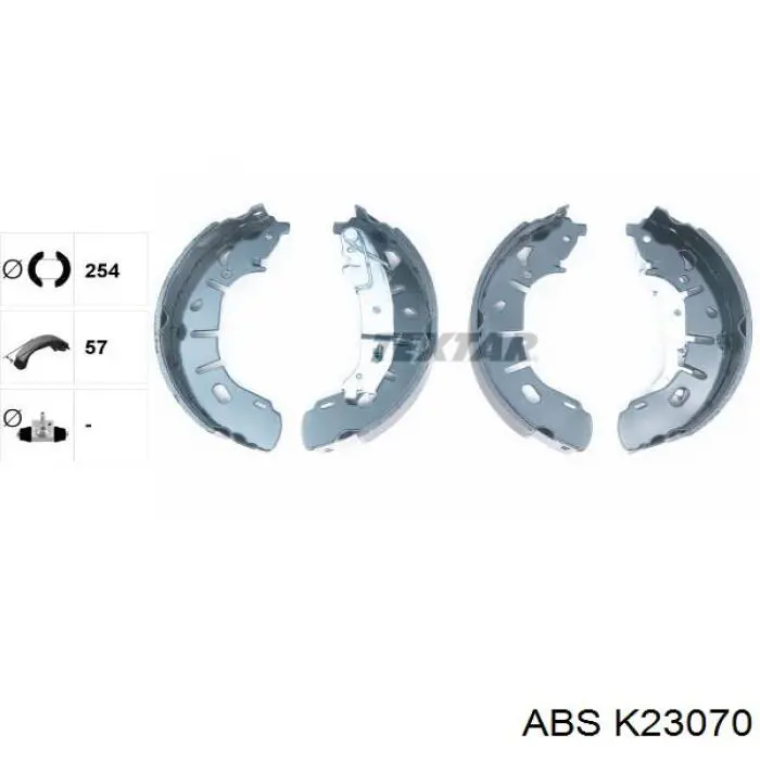 Тросик зчеплення ABS K23070