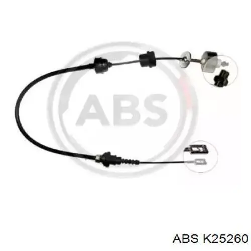 Трос зчеплення ABS K25260 ціна, від 13.18 USD