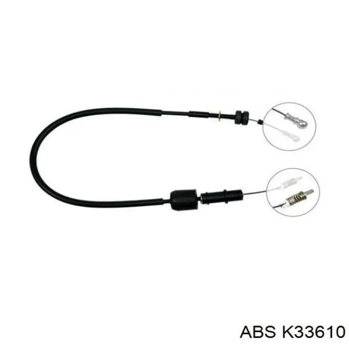 Трос газу ABS K33610 ціна, від 19.61 USD